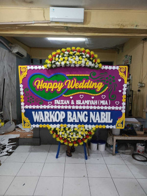 Papan Bunga Benda Baru